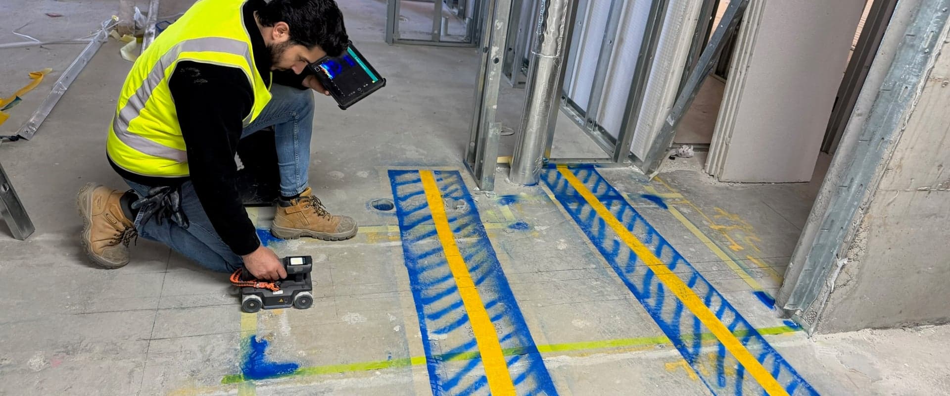 Rouse Hill Slab Scanning - Post-Tension Truncation