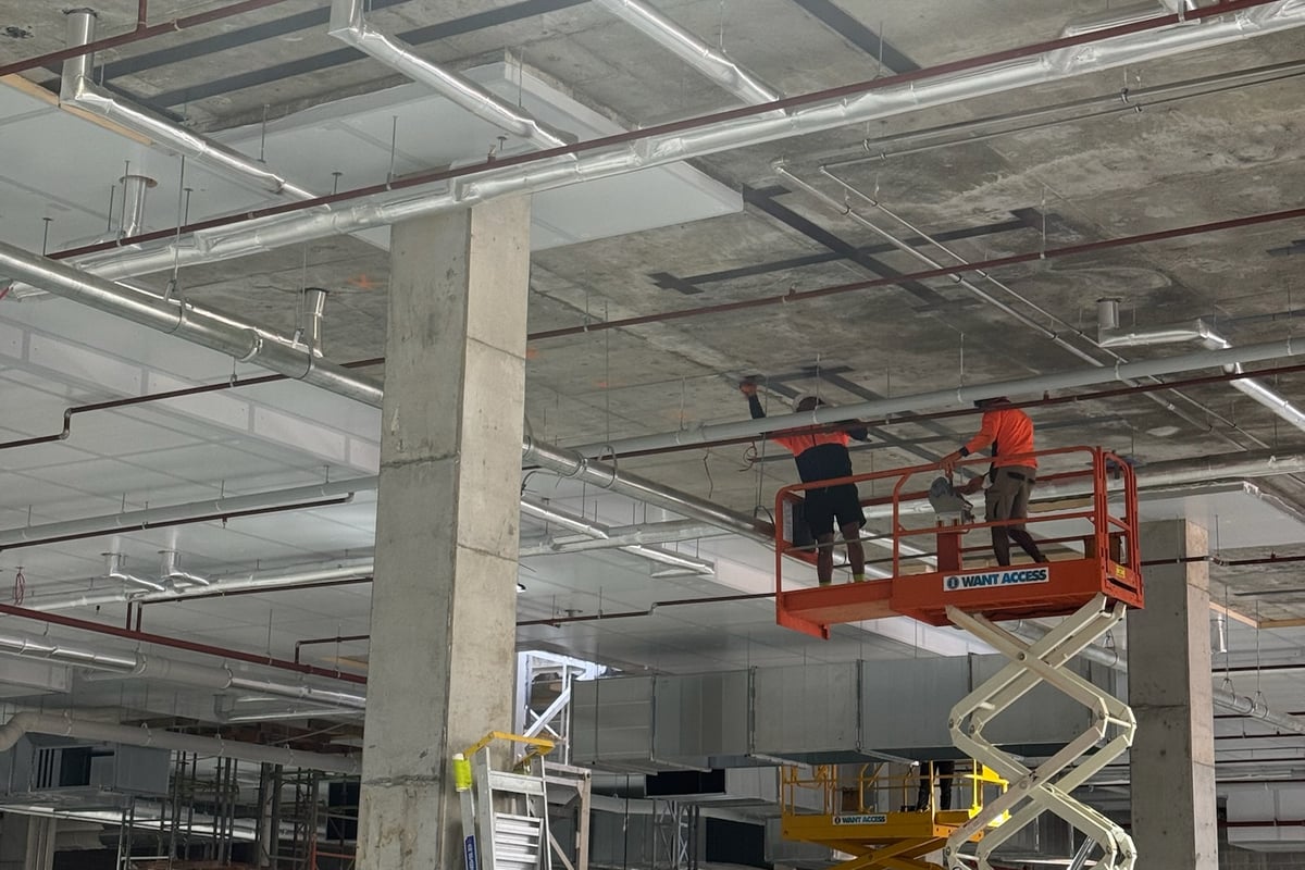 Caringbah Pavilion Carbon Fibre Reinforcement